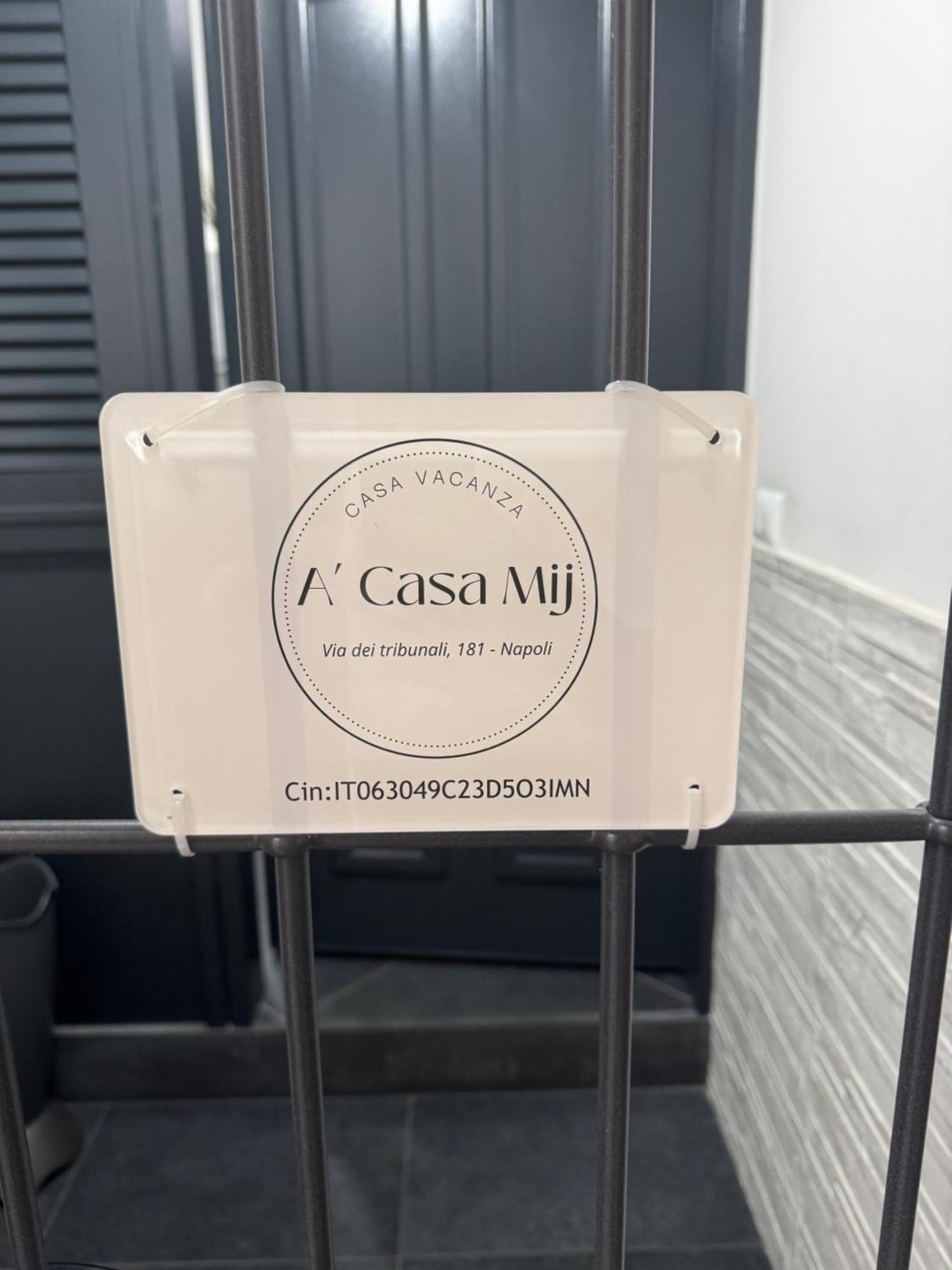 A' Casa Mij Villa Napels Buitenkant foto